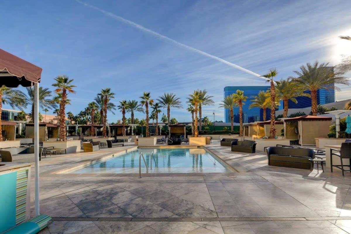 Mgm Signature-33-711 F1 Track & Strip View Balcony Las Vegas Eksteriør bilde